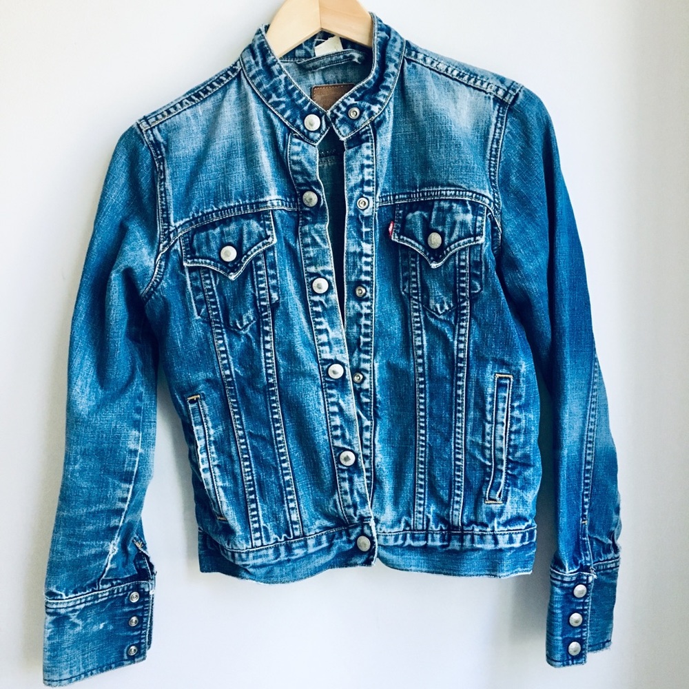 Levi’s snap front vintage jean jacket
